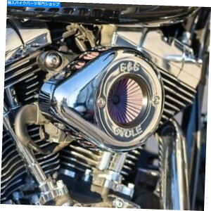 Air Filter S&Sサイクルステルスエアスティンガーキットクロムティアドロップハーレービッグツインカム08-17 S&S Cycle Stealth Air Stinger Kit Chrome Teardrop Harley Big Twin Cam 08-17