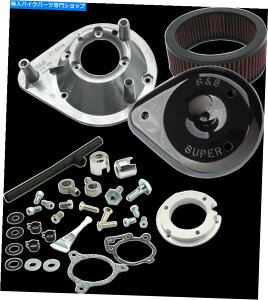 Air Filter SSTCNeBAhbvGAN[i[Lbg - n[[pubN170-0312B S & S Cycle Teardrop Air Cleaner Kit - Black for Harley 170-0312B