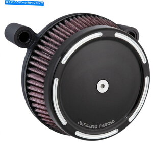 Air Filter �A�[�����l�XM8�u���b�N�X���b�g�g���b�N�r�b�O�T�b�J�[�G�A�N���[�i�[2017-19�n�[���[M-8 Arlen Ness M8 Black Slot Track Big Sucker Air Cleaner 2017-19 Harley M-Eight�y���s�A���i�z