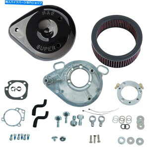 Air Filter SSTCNGAN[i[eBAhbv-'01 -17ubN170-0304b S AND S CYCLE Air Cleaner Tear-Drop - '01-17 Black 170-0304B