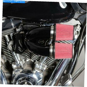 Air Filter SSubN`[jOUGAtB^[N[i[Lbg2008-17n[[c[O\tgC S&S Black Tuned Induction Air Filter Cleaner Kit 2008-17 Harley Touring Softail