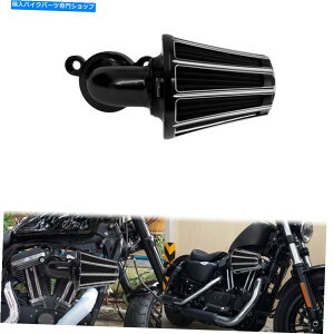 Air Filter n[[X|[cX^[XL 04-21ɓKtzՃGAN[i[O[zCtBbg Black Inverted Sucker Air Cleaner Grey Intake Fit For Harley Sportster XL 04-21