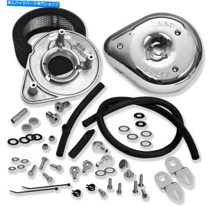 Air Filter SSTCNN[eBAhbvGAN[i[Lbg1999-06cCJw/X[p[EAG 17-0403 S&S Cycle Chrome Teardrop Air Cleaner Kit 1999-06 Twin Cam w/ Super E, G 17-0403