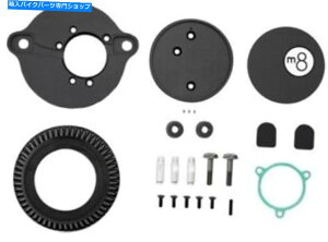 Air Filter La Choppers 8�{�[���G�A�N���[�i�[�u���b�N��LA-2391-03B�n�[���[�f�r�b�h�\�� LA Choppers 8-Ball Air Cleaner Black #LA-2391-03B Harley Davidson�y���s�A���i�z
