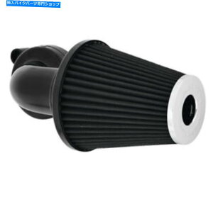 Air Filter A[lX81-039X^[TbJ[GAN[i[LbgubNJo[Ȃ Arlen Ness 81-039 Monster Sucker Air Cleaner Kits Black No Cover