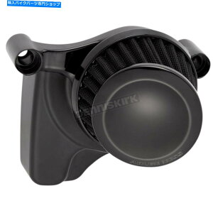 Air Filter Arlen Ness Black Mini 22度エアクリーナーキット-600-024(CAへの船なし) Arlen Ness Black Mini 22 Degree Air Cleaner Kit - 600-024 (no ship to CA)