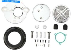 Air Filter LA`bp[YgvXGAN[i[NLA-2390-03n[[frbh\ LA Choppers Triple X Air Cleaner Chrome #LA-2390-03 Harley Davidson