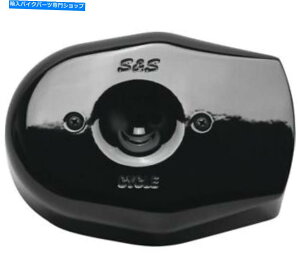 Air Filter SSTCNXeXGAN[i[Jo[ubNgr[g170-0599 S & S Cycle Stealth Air Cleaner Covers Black Tribute 170-0599