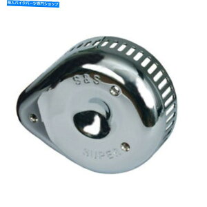 Air Filter SStB^[Jo[Teardrop Desperado Chrome for Harley -Davidson SS Super E/G S&S Filter Cover Teardrop Desperado Chrome for Harley - Davidson S&S Super E/G
