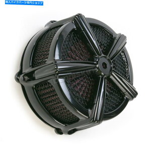 Air Filter kuryakyn black hi -fivemach2GAN[i[Lbg-9555icaɑD͂܂j Kuryakyn Black Hi-Five Mach 2 Air Cleaner Kit - 9555 (no ship to CA)