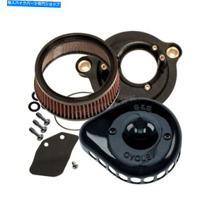 Air Filter SSTCN~jeBAhbvXeXGAN[i[Lbg-170-0436CiCAւ̑DȂj S&S Cycle Mini Teardrop Stealth Air Cleaner Kit - 170-0436C (no ship to CA)