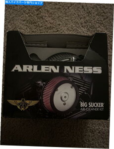 Air Filter A[lXrbOTbJ[Xe[W1GAN[i[10Q[WubN2017-Up FLH/FLT 18-315 Arlen Ness Big Sucker Stage 1 Air Cleaner 10-Gauge BLACK 2017-Up FLH/FLT 18-315