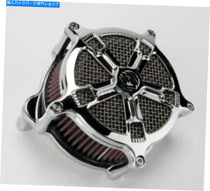 Air Filter Roland SandsfUCVcCN^[{0206-2035-CHpx`GAN[i[ Roland Sands Design Venturi Air Cleaners for V-Twin Chrome Turbo #0206-2035-CH