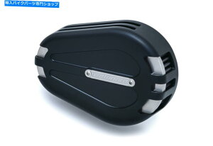 Air Filter n[[p}[xbNETeEubNEvXe[W1GAN[i[08-16 FLTCVO Crusher Maverick Satin Black Pro Stage 1 Air Cleaner for Harley 08-16 FLT & CVO