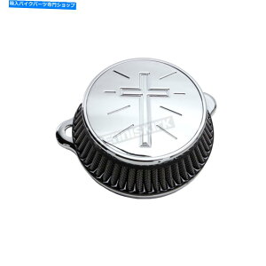 Air Filter La Choppers Chrome Cross Air Cleaner Kit-LA-2395-03iCAɑD͂܂j LA Choppers Chrome Cross Air Cleaner Kit - LA-2395-03 (no ship to CA)