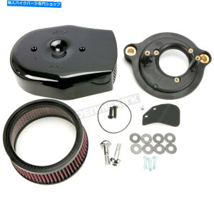 Air Filter SSTCNXeXGAN[i[LbgtubNgr[gJo[-170-0598A S&S Cycle Stealth Air Cleaner Kit w/ Black Tribute Cover - 170-0598A