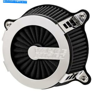 Air Filter VanceHines 70357 ChromeVo2Caget@C^[GAN[i[ VANCE & HINES 70357 Chrome VO2 Cage Fighter Air Cleaner