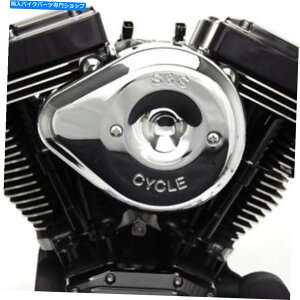 Air Filter SSXeXGAN[i[Lbgw/eBAhbvJo[N70-0526Bn[[XLX|[cX^[ S&S Stealth Air Cleaner Kit w/Teardrop Cover Chrome 70-0526B Harley XL Sportster