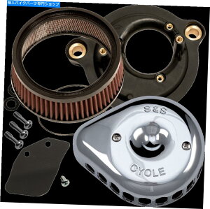 Air Filter SSTCN170-0435C~jeBAhbvXeXGAN[i[Lbg S & S Cycle 170-0435C Mini Teardrop Stealth Air Cleaner Kit