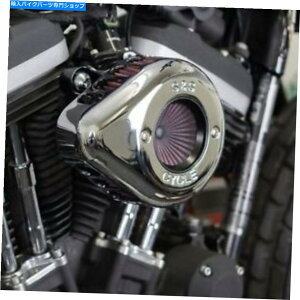 Air Filter SSTCNXeXGAXeBK[LbgNeBAhbvn[[X|[cX^[XL 07-up S&S Cycle Stealth Air Stinger Kit Chrome Teardrop Harley Sportster XL 07-Up
