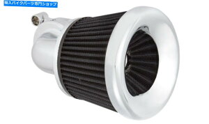 Air Filter Arlen Ness Velocity 90degBGAN[i[Lbg - N-600-029 Arlen Ness Velocity 90deg. Air Cleaner Kit - Chrome - 600-029