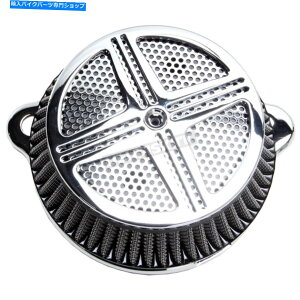 Air Filter La Choppers Chrome Maxxx M8GAN[i[w/cover-la-2390-03icaւ̑DȂj LA Choppers Chrome MAXXX M8 Air Cleaner w/Cover - LA-2390-03 (no ship to CA)