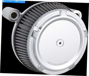 Air Filter AlXXe[W1GAN[i[N50-845 Alren Ness Synthetic Stage 1 Air Cleaner Chrome 50-845