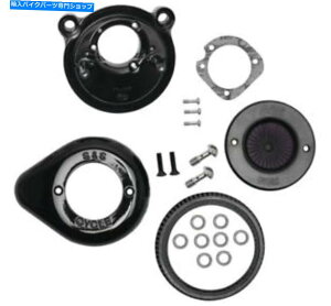 Air Filter SSGAXeBK[GAN[i[XeXAGAXeBK[AeBAhbvAubN170-0726 S&S Air Stinger Air Cleaner Stealth, Air Stinger, Teardrop, Black 170-0726