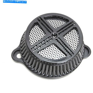 Air Filter La Choppers Black Maxxx M8GAN[i[w/Jo[-LA-2390-03BiCAւ̑DȂj LA Choppers Black MAXXX M8 Air Cleaner w/Cover - LA-2390-03B (no ship to CA)