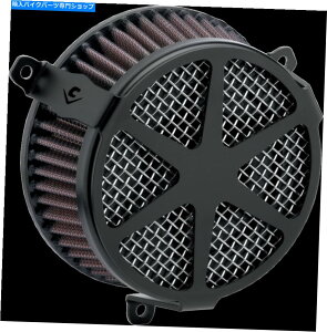 Air Filter Cobra̓GAN[i[LbgubN606-0102-04B-SBX|[N܂ Cobra Spoke Air Cleaner Kit Black 606-0102-04B-SB