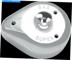 Air Filter SS Chrome Super EG Air Cleaner Filter Kit 99-06 HarleyDyna TouringSoftail S&S Chrome Super E&G Air Cleaner Filter Kit 99-06 Harley Dyna Touring Softail