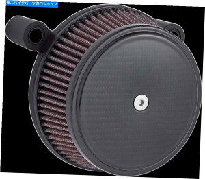 Air Filter A[lXubNJ[{rbOTbJ[GAN[i[tB^[Lbg08-17n[[c[O Arlen Ness Black Carbon Big Sucker Air Cleaner Filter Kit 08-17 Harley Touring