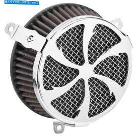 Air Filter Harley-Davidson XL 2004-2020 Cross ChromeのCobra Air Cleaner Cobra Air Cleaner For Harley-Davidson XL 2004-2020 Cross Chrome