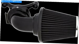 Air Filter A[lXX^[TbJ[GAN[i[LbgubNJo[ȂA81-010 Arlen Ness Monster Sucker Air Cleaner Kits Black No Cover, 81-010