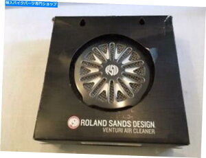 Air Filter ローランドサンズデザインRSDベンチュリエアクリーナー0206-2042 93-2010ビッグツイン ROLAND SANDS DESIGN RSD VENTURI AIR CLEANER 0206-2042 93-2010 BIG TWIN