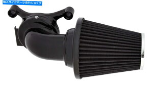 Air Filter A[lX81-039ubNX^[TbJ[GAN[i[17-19n[[FLH/T\tgACM8 Arlen Ness 81-039 Black Monster Sucker Air Cleaner 17-19 Harley FLH/T Softail M8