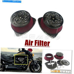 Air Filter Suzuki Boulevard M109R 2006-2019pBig SuckerfAXXXvXtB^[GAN[i[ Big Sucker Dual XXX Plus Filter Air Cleaner For Suzuki Boulevard M109R 2006-2019