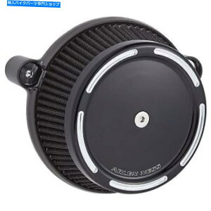 Air Filter A[lXubNXbggbNrbOTbJ[Xe[WM8 17-20pGAtB^[N[i[ Arlen Ness Black Slot Track Big Sucker Stage I Air Filter Cleaner for M8 17-20