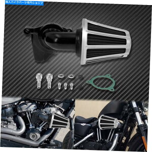Air Filter NXgCvzՃGAN[i[O[GAtB^[tBbgn[[c[O2017-21 Chrome Stripe Sucker Air Cleaner Gray Air Filter Fit For Harley Touring 2017-21