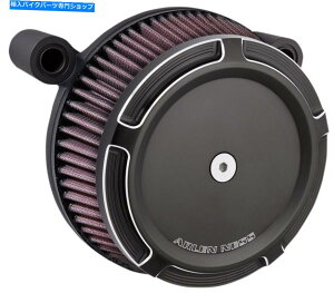 Air Filter �A�[�����l�X50-841�r�b�O�T�b�J�[�X�e�[�W1�G�A�t�B���^�[�L�b�g�X���b�g�g���b�N�J�o�[�u���b�N Arlen Ness 50-841 Big Sucker Stage 1 Air Filter Kit With Slot Track Cover Black�y���s�A���i�z