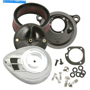 Air Filter 99-06n[[CVLu^[̃NGAXg[GAtB^[N[i[84084 Chrome Airstream Air Filter Cleaner For 99-06 Harley CV Carburetor 84084