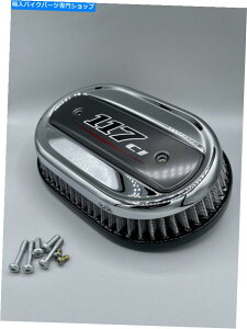 Air Filter {̃n[[OEM 17-22 CVObhCM8c[O117NGAN[i[AZu Genuine Harley OEM 17-22 CVO Red Line M8 Touring 117 Chrome Air Cleaner Assembly