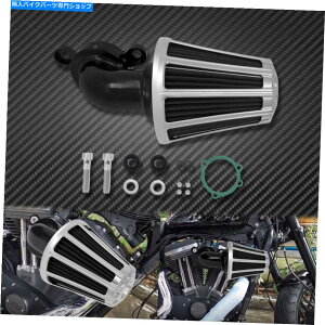 Air Filter Harley Sportster 2004-2021ɓKNXgCvzՃGAN[i[GAtB^[tB^[ Chrome Stripe Sucker Air Cleaner Air Filter Fit For Harley Sportster 2004-2021