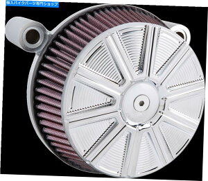 Air Filter Arlen Ness ChromeXe[W1rbgTbJ[10Q[WGAN[i[-18-316 Arlen Ness Chrome Stage 1 Billet Sucker 10-Gauge Air Cleaner - 18-316