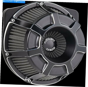 Air Filter A[lX18-919 2017-19n[[FLHf̋tV[YGAN[i[Lbg Arlen Ness 18-919 Inverted Series Air Cleaner Kit for 2017-19 Harley FLH models