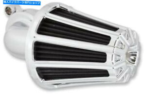 Air Filter A[lXX^[TbJ[90xGAN[i[Lbg10Q[WN81-027 Arlen Ness Monster Sucker 90-Degree Air Cleaner Kit 10-Gauge Chrome #81-027