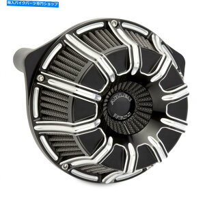 Air Filter n[[M8̃A[lXtV[YGAN[i[ - ubN10Q[W-18-947 Arlen Ness Inverted Series Air Cleaner for Harley M8 - Black 10-Gauge - 18-947