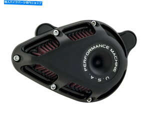 Air Filter ptH[}X}VOPSWFbgXe[W1GAN[i[n[[X|[cX^[91-15ubN Performance Machine Ops Jet Stage 1 Air Cleaner Harley Sportster 91-15 Black