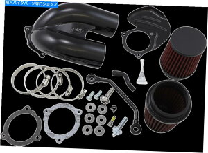 Air Filter SSTCN`[jOUHarleys 170-0567pubNGAN[i[Lbg S&S Cycle Tuned Induction Black Air Cleaner Kit for Harleys 170-0567