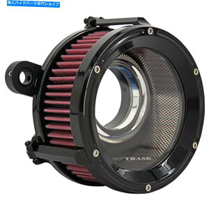 Air Filter gXNptH??[}XATg`[WubNnCt[GAN[i[17+c[O\tgAC Trask Performance Assault Charge Black High Flow Air Cleaner 17+ Touring Softail
